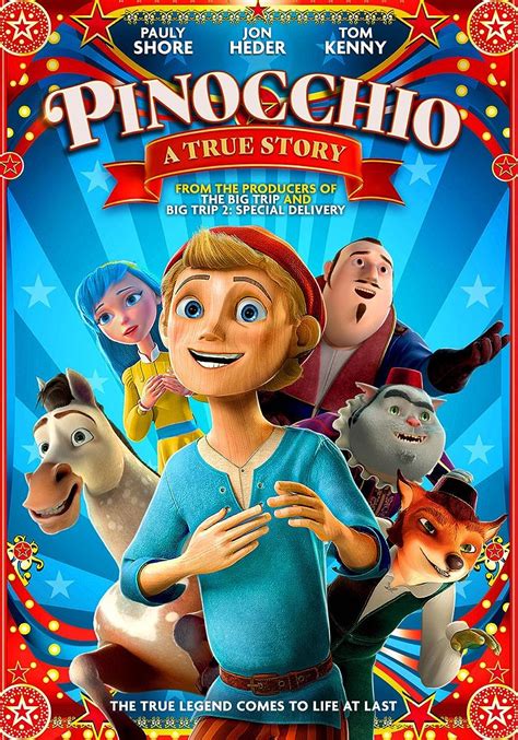 But when Pinocchio learns the circus is a cover-up for robberies, he must stop the crime spree in order to save Bella - and, hopefully, become human. It's a magical adventure the whole family will love! Pinocchio: A True Story is a 2021 animated movie with a runtime of 1 hour and 24 minutes.